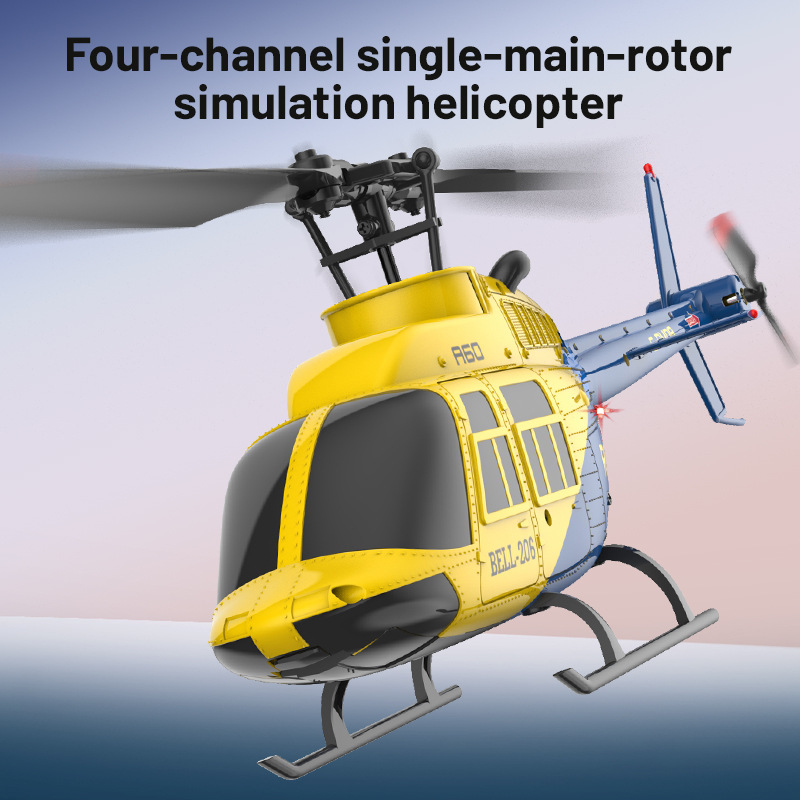 Rc Helicopter Gyro - НОВЫЙ A60 Радиоуправляемый вертолет-самолет 2.4G 1:42