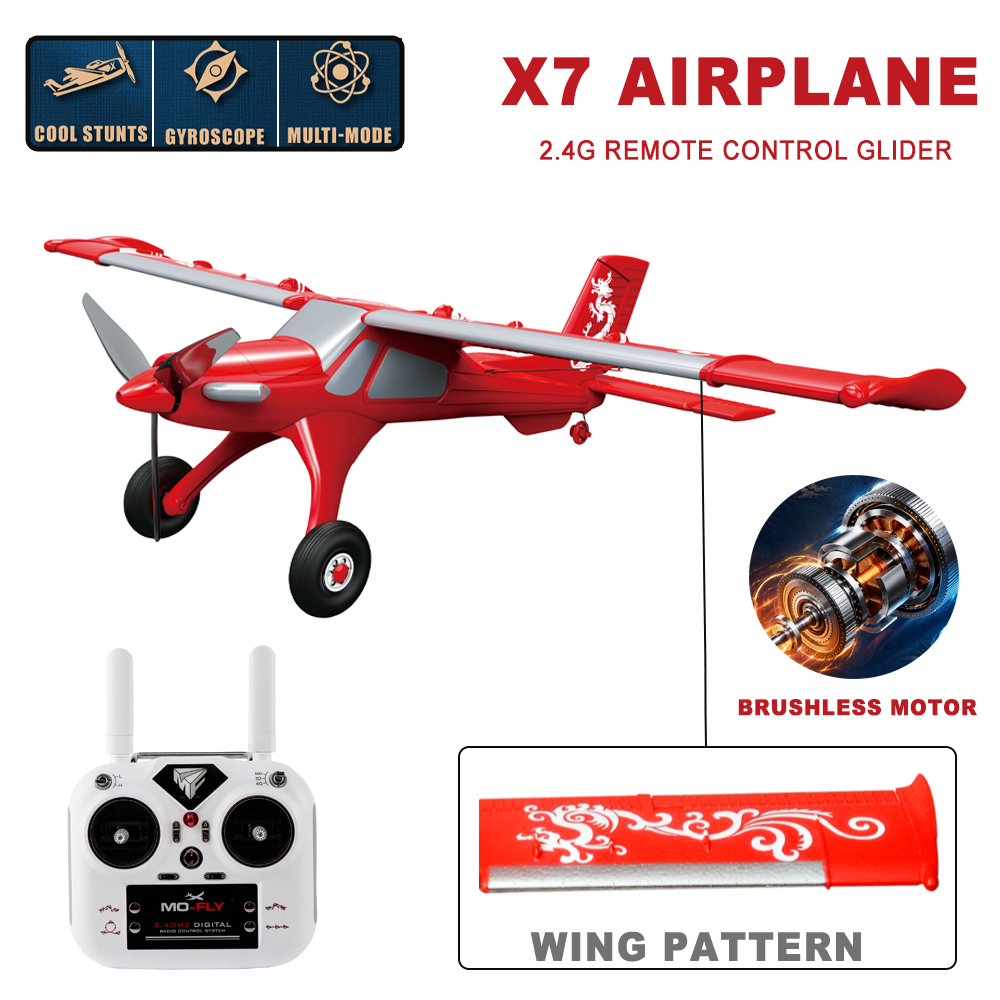 Rc Helicopter Large - Радиоуправляемый самолет MF X7 RC, EPP,