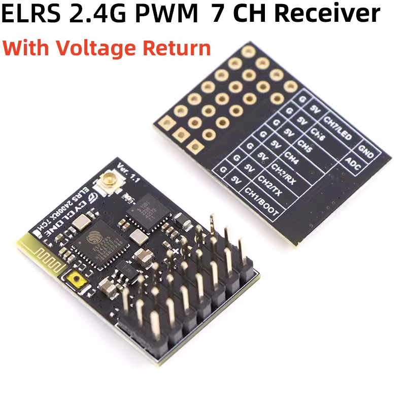 Rc Helicopter Battery - ELRS 2,4G PWM 7CH 6CH CRSF